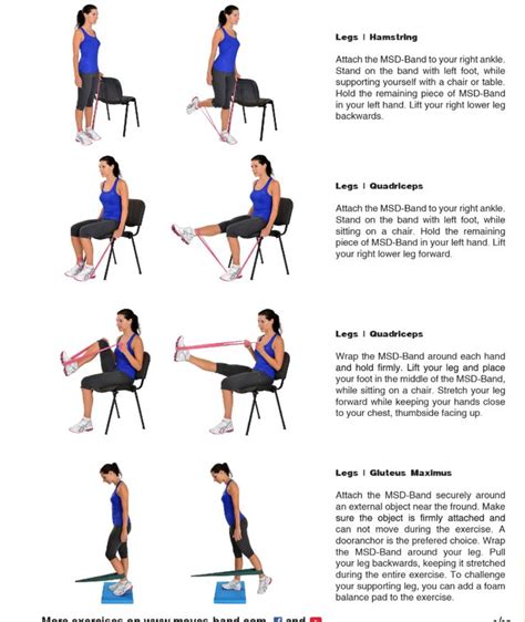 Keep your arms at your sides, with your elbows bent, so that your hands are next to your chest. . Seated theraband exercises for legs pdf